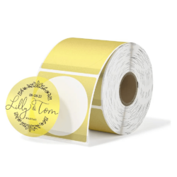 Gold Holographic Thermal Label 50.8mm