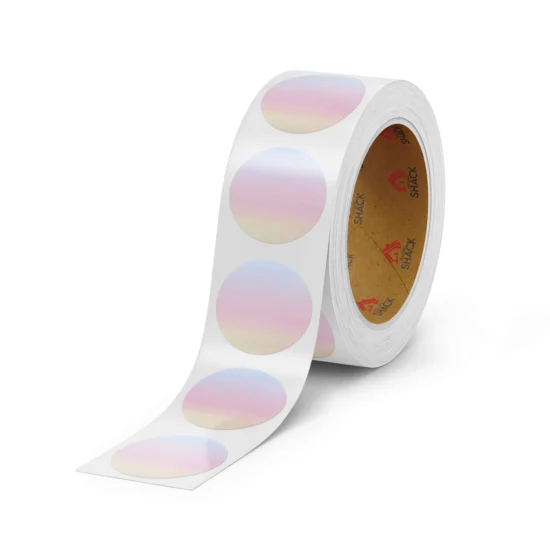 Sunrise Round Thermal Label 50.8mm Ø
