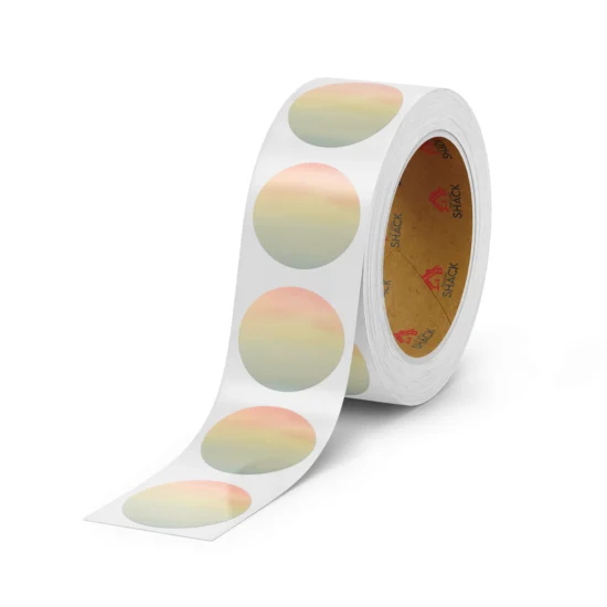 Desert Round Thermal Label 50.8mm Ø