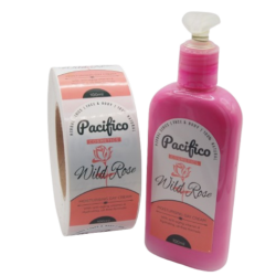 Glossy Colour Label 51 x 102mm (Round Top)